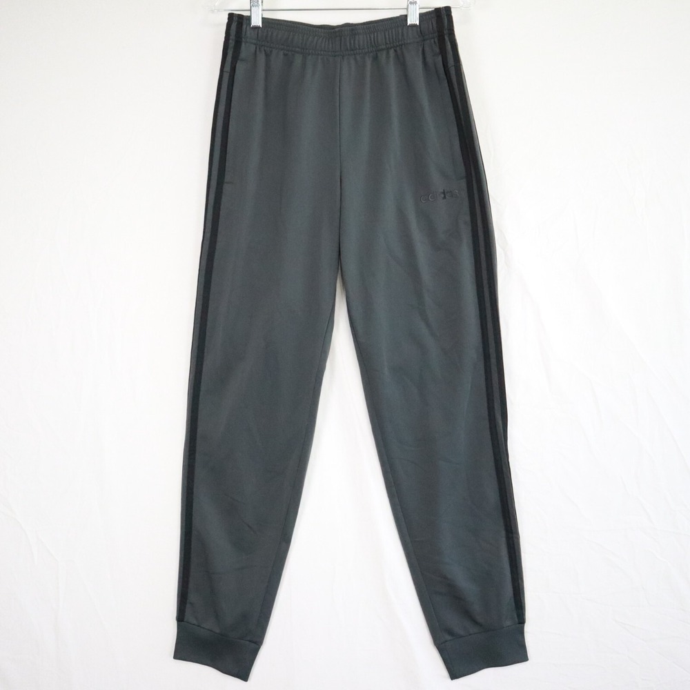 Adidas Pants Mens Small Regular Tapered Activewear Jogger Athletic Gray NWT